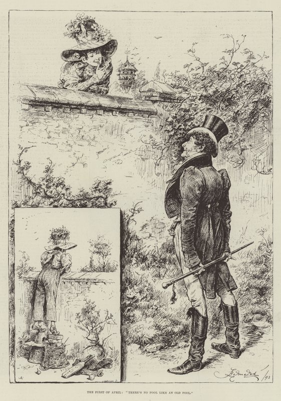 Le premier avril, il n