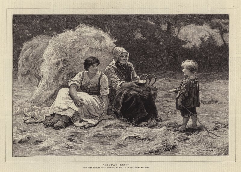 Repos de midi - Frederick Morgan