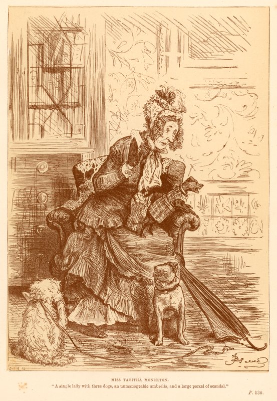 Mlle Tabitha Monckton - Frederick Barnard