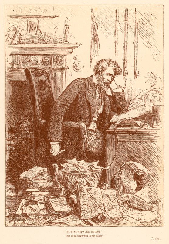 Le rédacteur en chef - Frederick Barnard