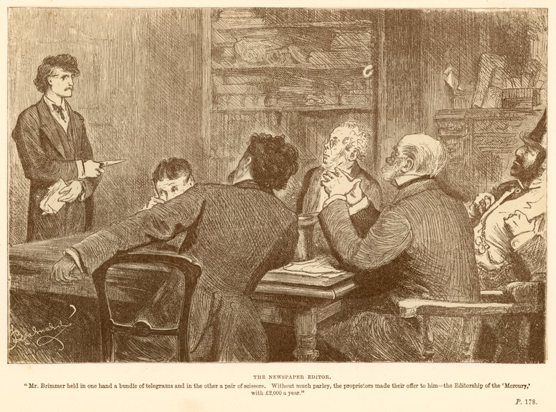 Le rédacteur en chef - Frederick Barnard