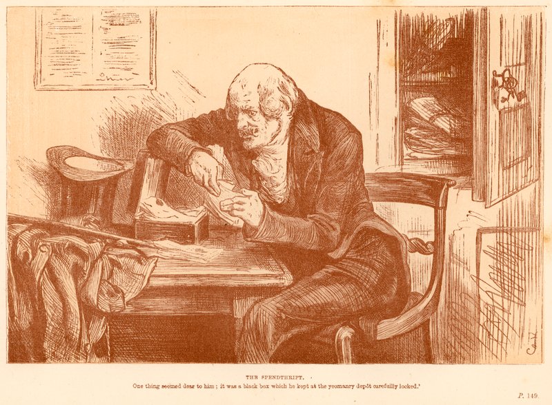 Le Dépensier - Frederick Barnard