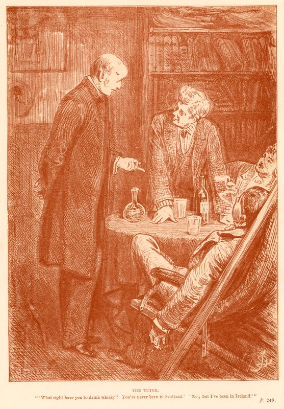 Le Précepteur - Frederick Barnard