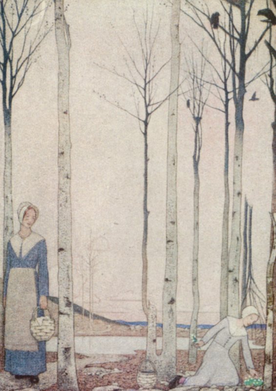 Saints quakers : Anémones pâles - Frederick Cayley Robinson