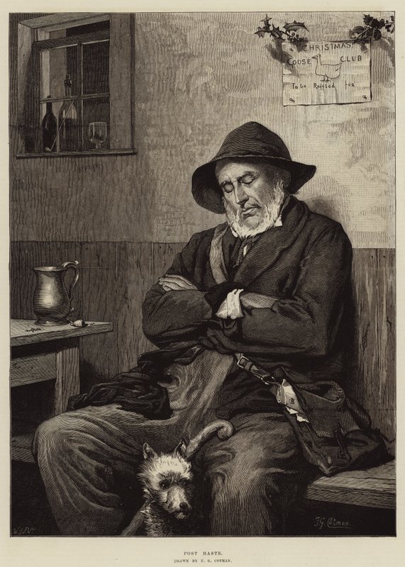 À toute vitesse - Frederick George Cotman