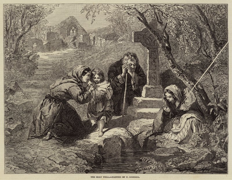Le Puits Sacré - Frederick Goodall