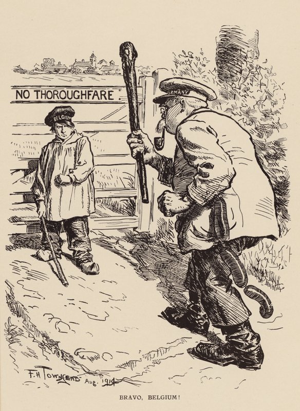 Bravo, Belgique! - Frederick Henry Townsend