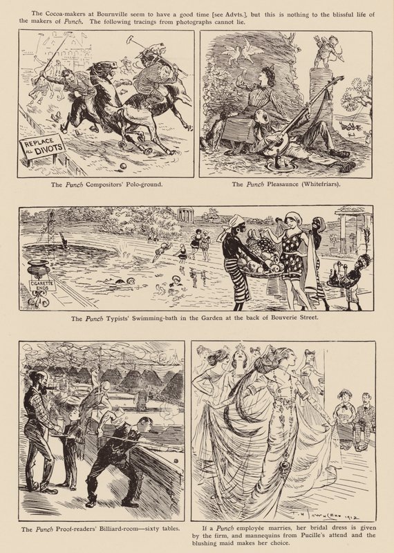 Dessins de "Punch" - Frederick Henry Townsend