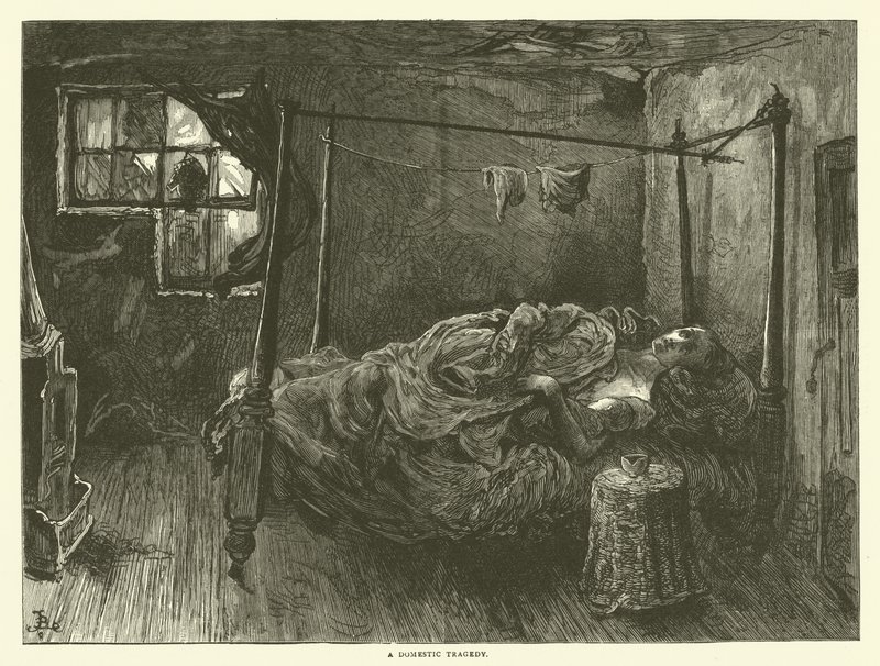 Une tragédie domestique - Frederick L. Bernard