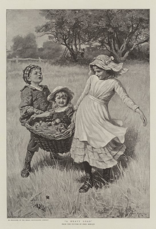 Une lourde charge - Frederick Morgan