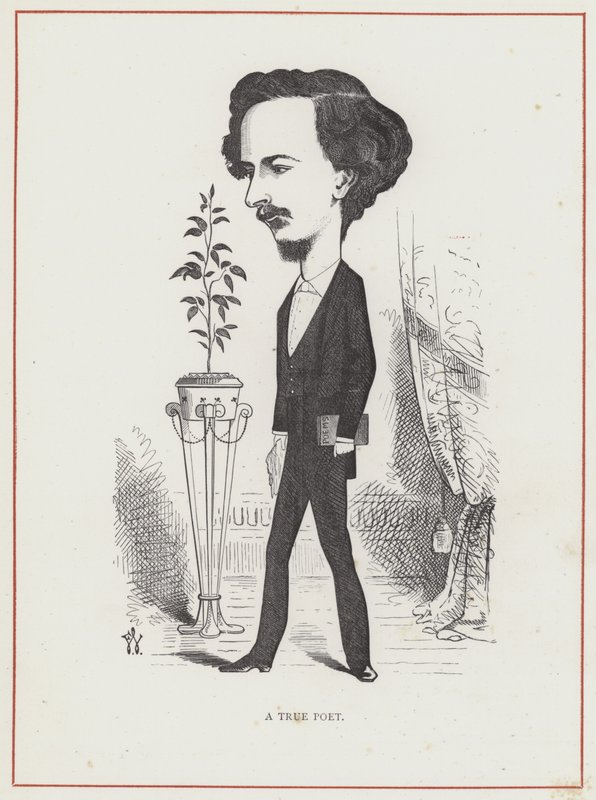 Algernon Charles Swinburne, Poète - Frederick Waddy