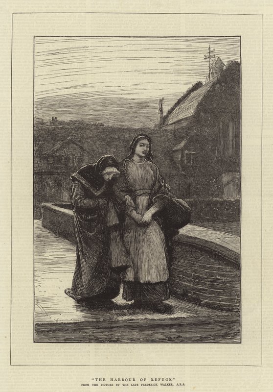 Le Port de Refuge - Frederick Walker