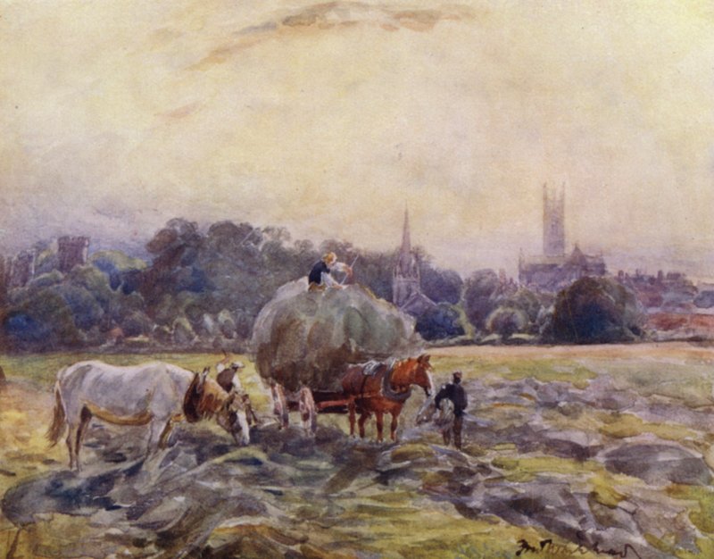 Champ de foin, Warwick - Frederick William Newton Whitehead