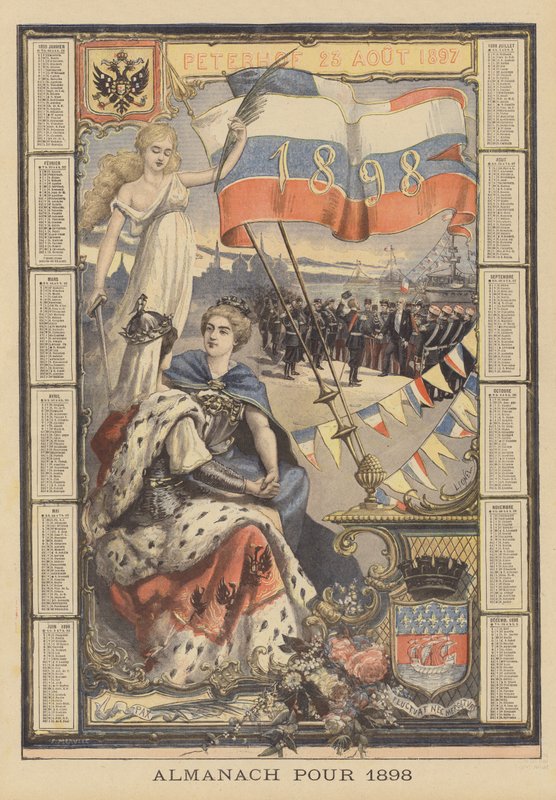 Almanach pour 1898 - French School