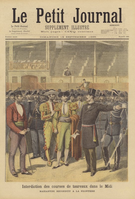 Interdiction de la corrida dans le sud de la France - French School