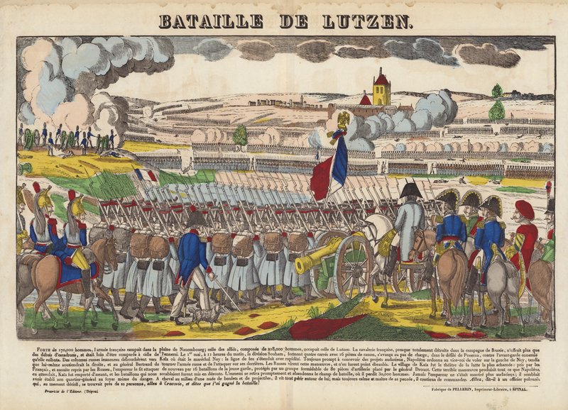 Bataille de Lützen - French School