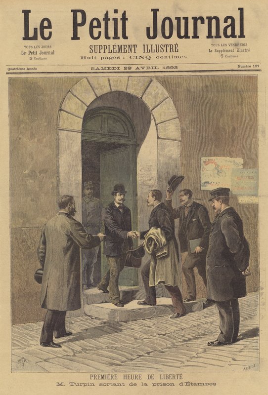 Eugène Turpin libéré de la prison d