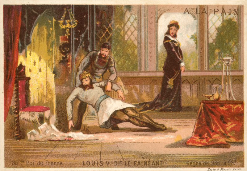Louis V de France - French School