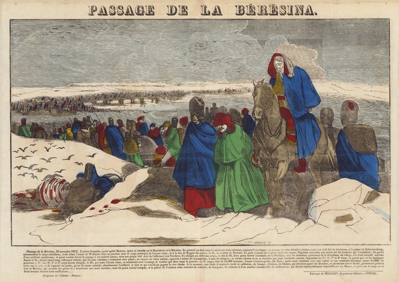 Passage de la Bérézina - French School