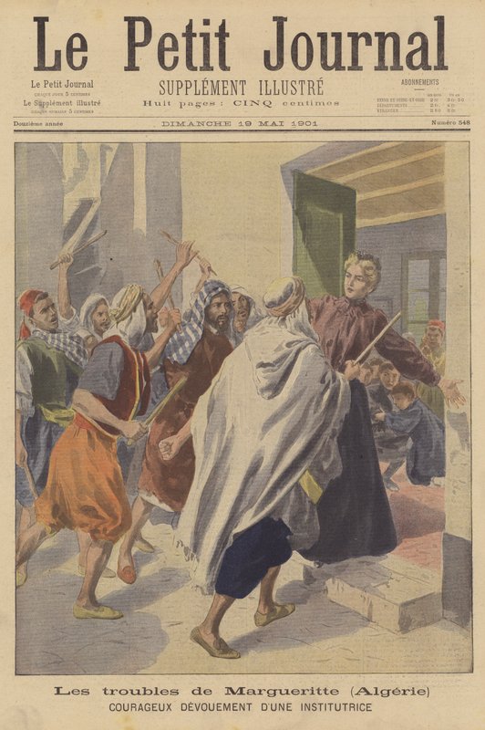 Révolte en Algérie - French School