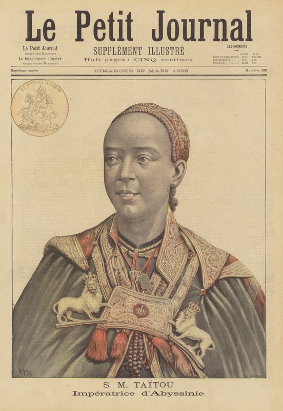 Taytou Betel, impératrice consort de Ménélik II d