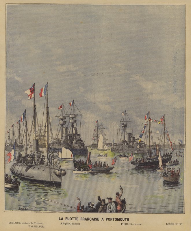 La flotte française à Portsmouth - French School