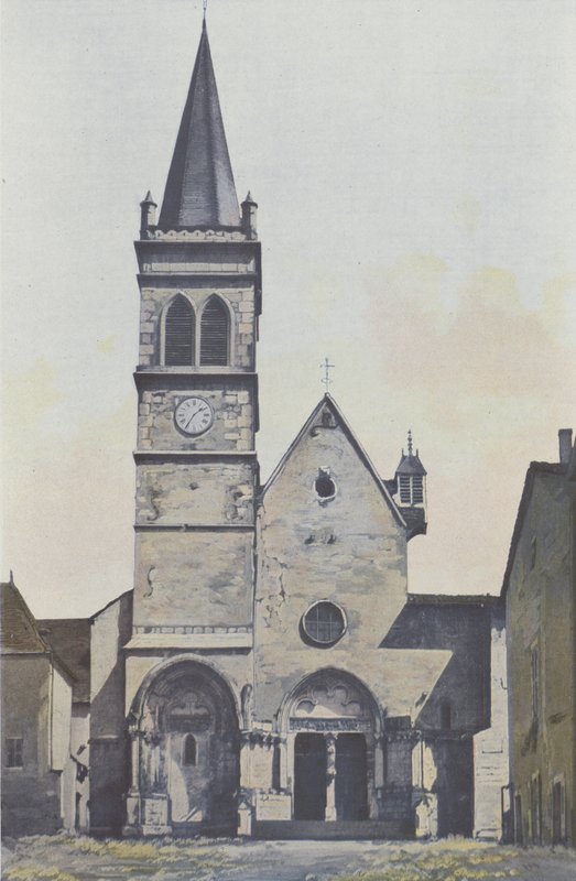 Ambronay, Église, Façade O - French Photographer
