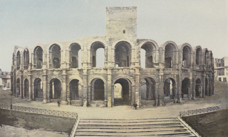 Arles, Amphithéâtre, Vue extérieure - French Photographer