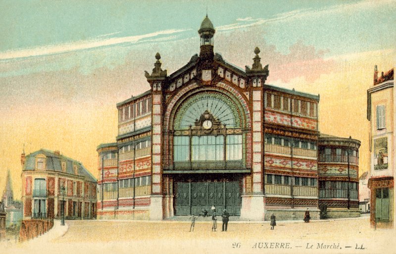 Auxerre, France, Le Marché - French Photographer