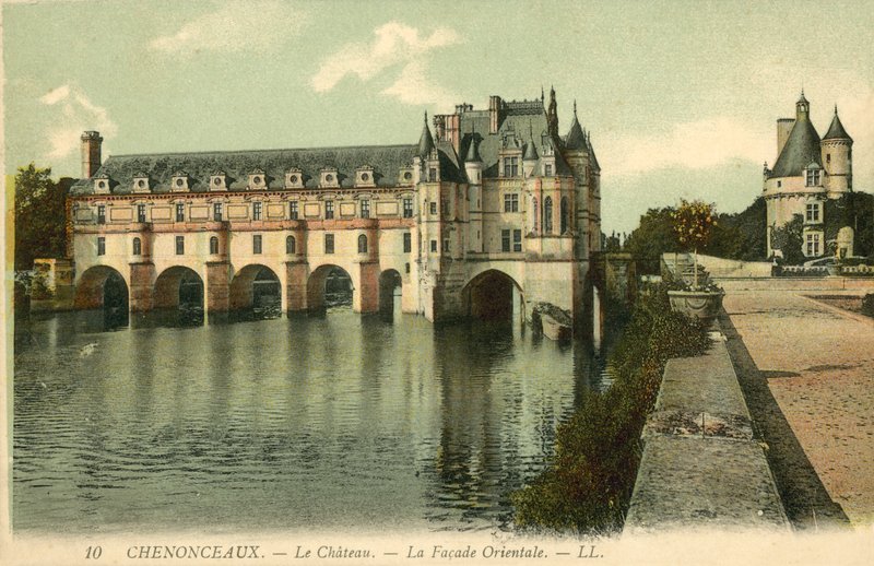 Chenonceaux, Le Château, La Façade Orientale - French Photographer