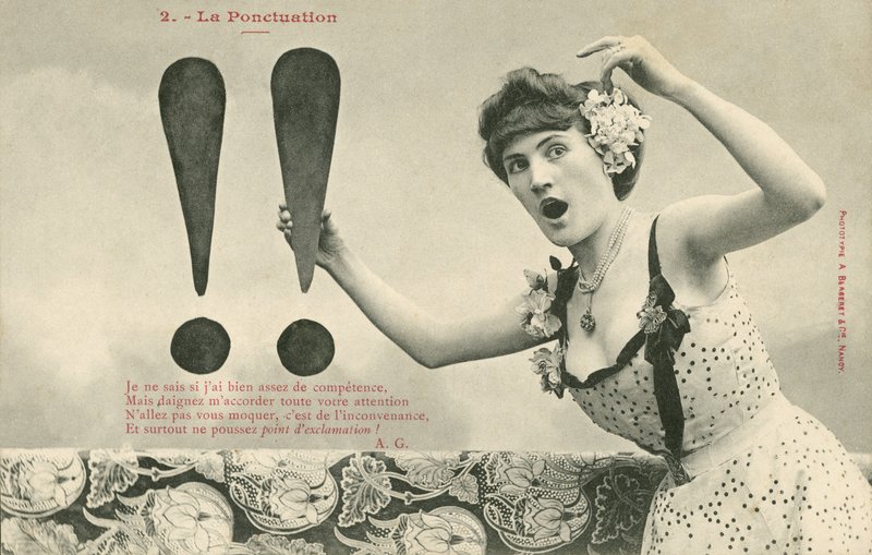 Fille avec deux points d