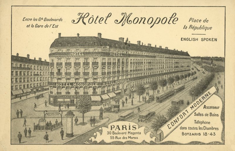 Hôtel Monopole, Paris - French Photographer