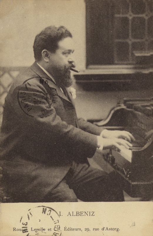 Isaac Albeniz, pianiste et compositeur espagnol (1860-1909) - French Photographer