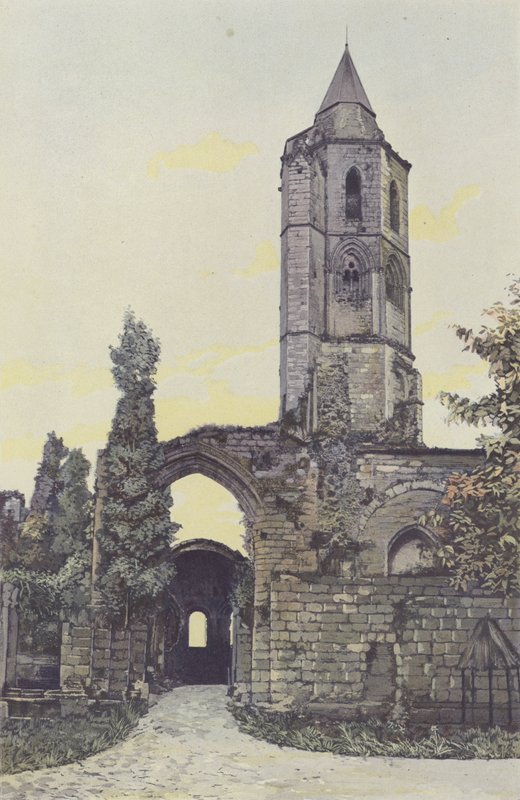 La Sauve, Ancienne Abbaye, Clocher de l
