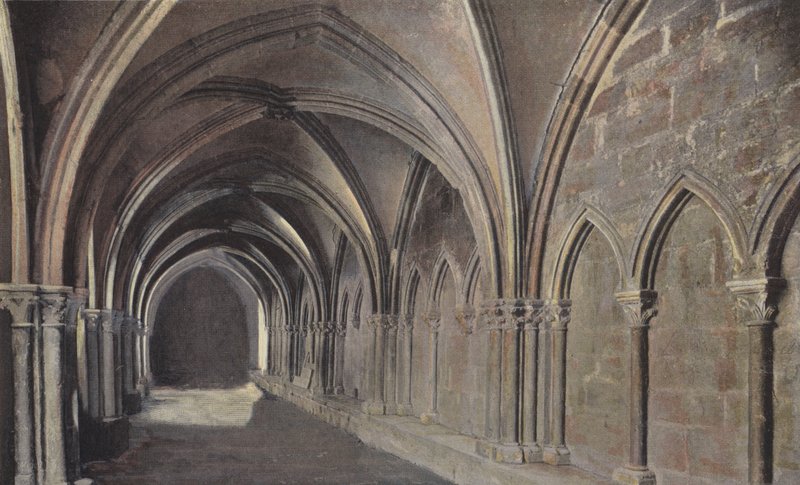 Langres, Cloître attenant à la Cathédrale - French Photographer