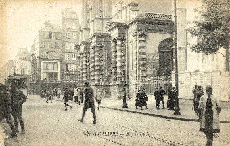 Le Havre, Rue de Paris - French Photographer