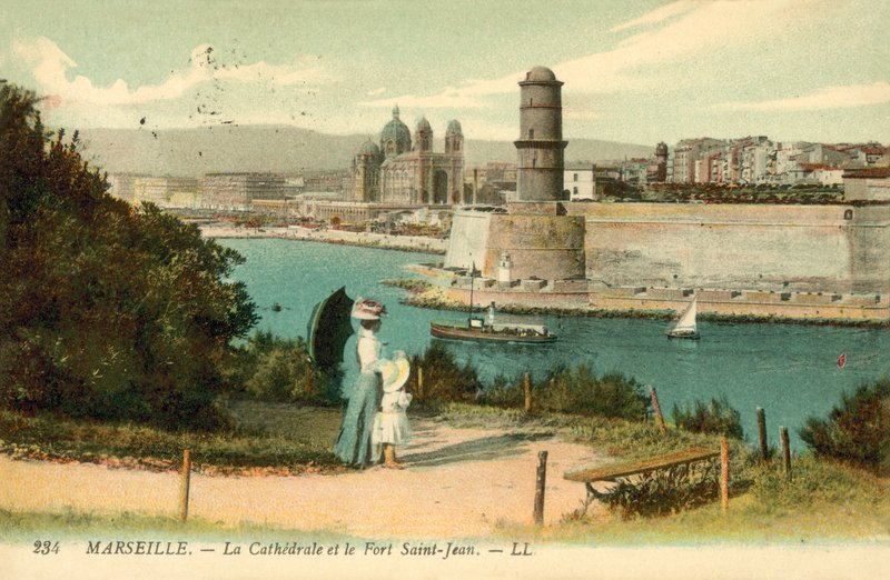 Marseille, La Cathédrale, Le Fort Saint-Jean - French Photographer