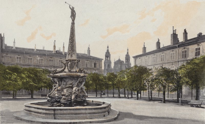 Nancy, Fontaine et Place d