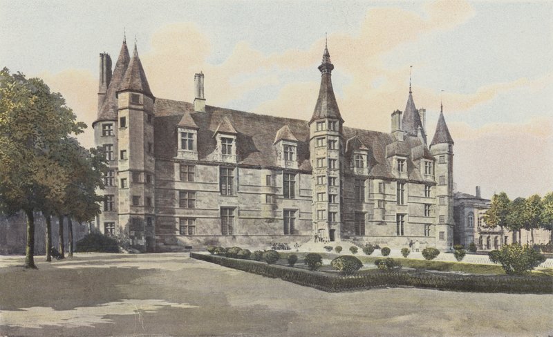 Nevers, Ancien Château Ducal, Façade S - French Photographer