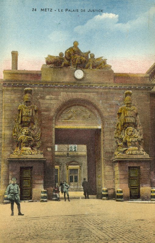 Palais de Justice, Metz (photo en couleur) - French Photographer