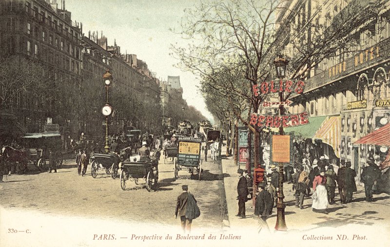 Paris, Boulevard des Italiens - French Photographer