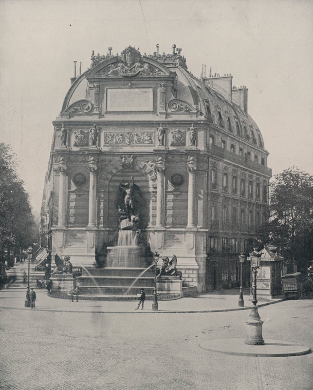 Paris : Fontaine Saint-Michel - French Photographer