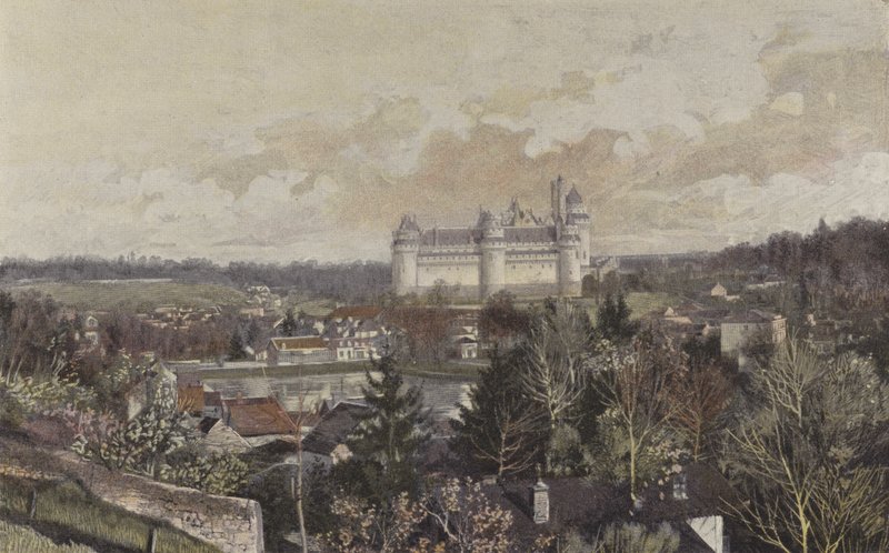 Pierrefonds, Vue générale prise du Rocher - French Photographer