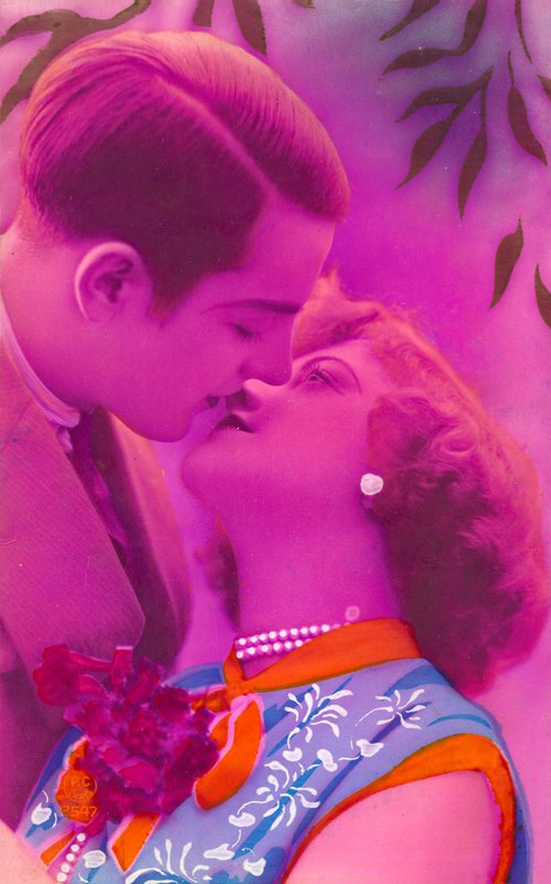 Baiser teinté de rose - French Photographer