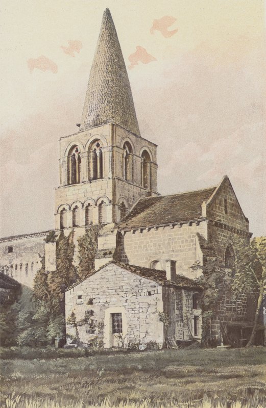 Saint-Estèphe, Église, Clocher et Abside - French Photographer