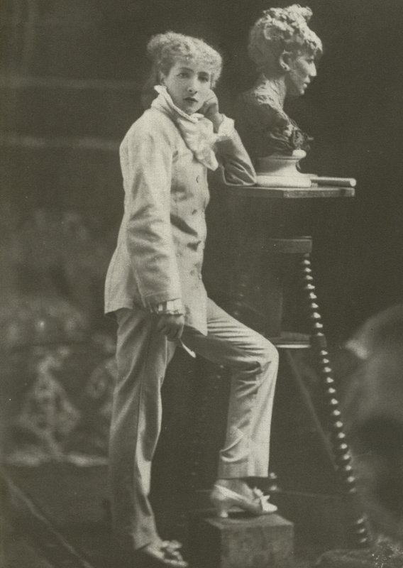Sarah Bernhardt, en 1869 - French Photographer