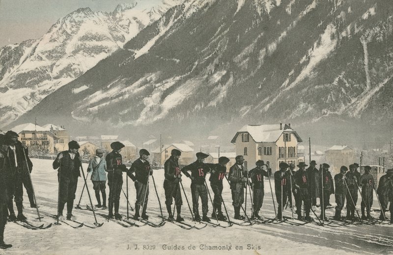 Moniteurs de ski à Chamonix - French Photographer