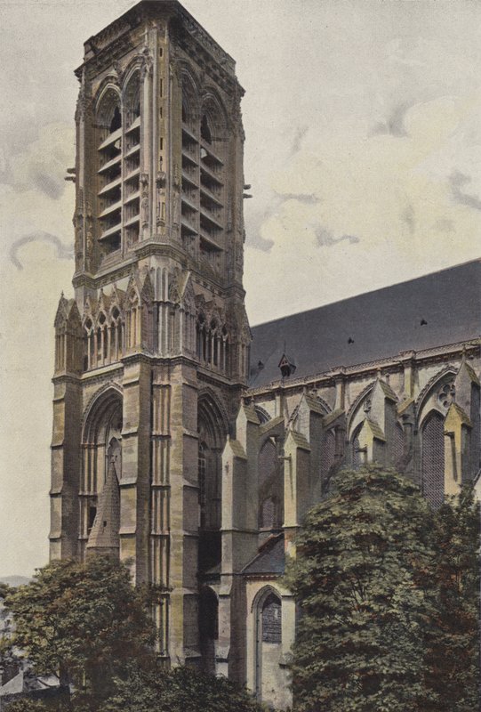 Soissons, Cathédrale (clocher S O) - French Photographer