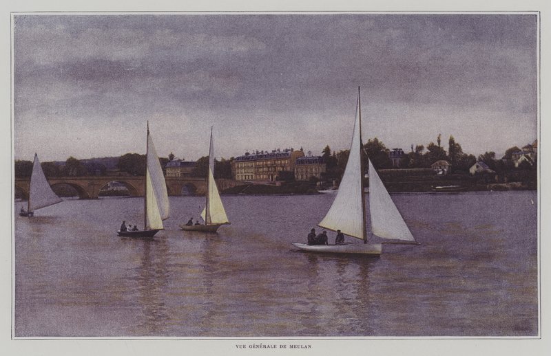 Vue de Meulan-en-Yvelines, Paris - French Photographer