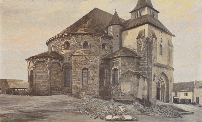 Vigeois, Église, Abside et transept - French Photographer